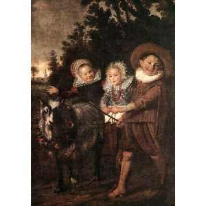  FRAMED oil paintings   Frans Hals   24 x 34 inches   Group 
