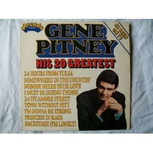  GENE PITNEY His 20 Greatest LP Gene Pitney Music