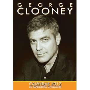 George Clooney 2012 Wall Calendar 17 X 11.5