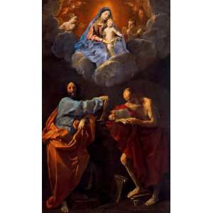 Hand Made Oil Reproduction   Guido Reni   32 x 54 inches   The Virgin 