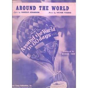  Sheet Music Around The World Harold Adamson 196 
