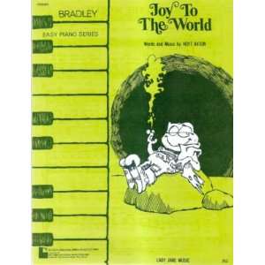    Sheet Music Joy To The World Hoyt Axton 82 