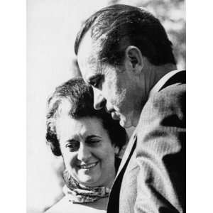  1971 US Presidency, Prime Minister of India Indira Gandhi 