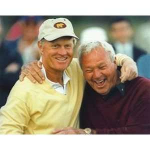  Arnold Palmer and Jack Nicklaus PGA Golf 8x10 Phot Sports 