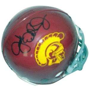  Jack Del Rio Autographed USC Trojans Authentic Mini Helmet 