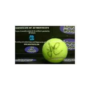 Jennifer Capriati autographed Tennis Ball