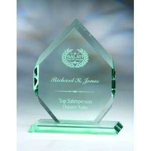  Glass Emperors Jewel Award   Jade Glass   Medium Office 