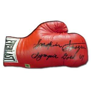 Joe Frazier Signed Everlast Boxing Glove (Smokin Joe Frazier   Olympic 