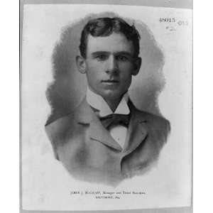  c1899 John Joseph McGraw (1873 1934)