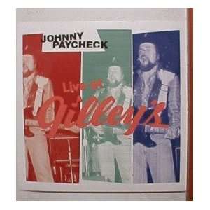 Johnny Paycheck Poster Flat