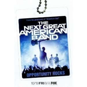  Next Great American Band The (TV) (2007) 27 x 40 TV Poster 