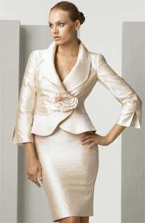 Armani Collezioni Silk Shantung Skirt Suit  