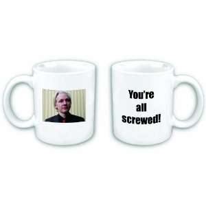 Julian Assange Youre all screwed Coffee Mug