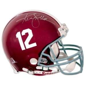 Ken Stabler Signed Alabama Pro Helmet