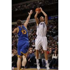   Dirk Nowitzki and David Lee by Danny Bollinger, 48x72