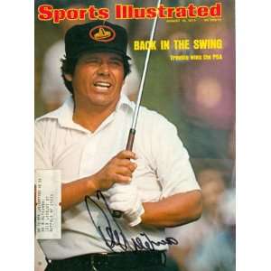 Lee Trevino Autographed / Signed Sports Illustrated August 19, 1974