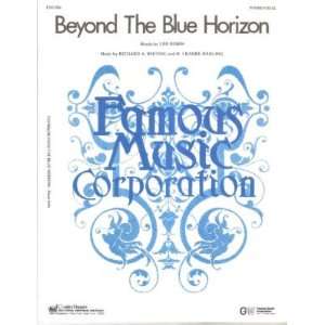  Sheet Music Beyond The Blue Horizon Leo Robin 92 