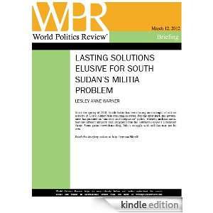   ) Lesley Ann Warner, World Politics Review  Kindle Store