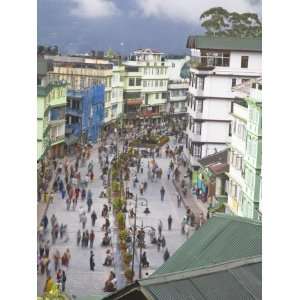 Mahatma Gandhi Marg, the Main Shopping Street, Gangtok, Sikkim, India 