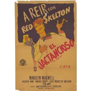   27x40 Red Skelton Marilyn Maxwell Marjorie Main