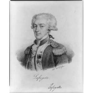  Marquis de Lafayette,1757 1834,French Aristocrat