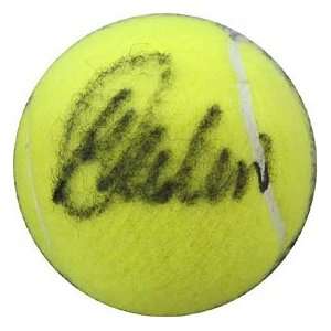 Melanie Oudin Autographed/Signed Tennis Ball