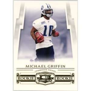  Michael Griffin Tennessee Titans 2007 Donruss Threads #216 