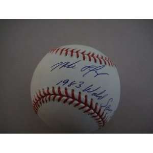 Autographed Mike Flanagan Baseball   1983 Ws Champs   Autographed 