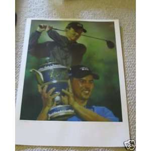 Mike Weir Signed Litho Limited Artist Proof