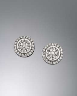 8mm Pave Diamond Petite Albion Earrings