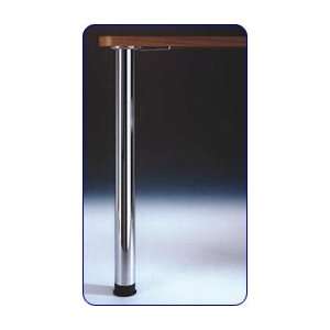 Peter Meier Glossy Black 2 3/8 inch Diameter Zoom Table Legs in Set of 