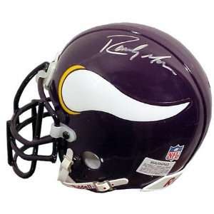 Randy Moss Minnesota Vikings Autographed Mini Helmet