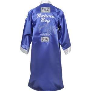 Ric Flair WWE Autographed Blue Everlast Robe with Nature Boy WE 16X 