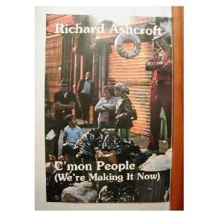 Richard Ashcroft Poster The Verve Cmon People Promo