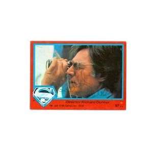 Richard Donner autographed trading card Superman 2