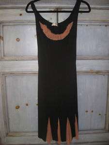 Philosophy De Alberta Ferretti black sleeveless dress 4  