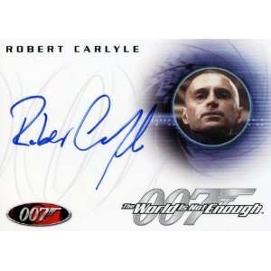  James Bond in Motion   Robert Carlyle Renard Autograph 