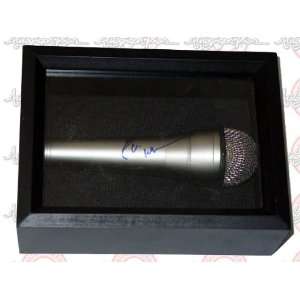 ROBIN WILLIAMS Signed Microphone & Display Case