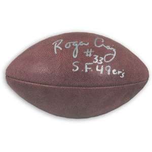  Roger Craig Autographed Wilson Pro Football Sports 