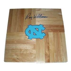 Roy Williams Signed North Carolina Tarheels 12x12 Floorboard
