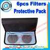 New 6pcs Lens Filters Protective Case pack for Camera filter US  