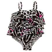 Carters Animal Ruffle One Piece Swimsuit   Baby