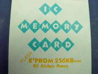 IC Memory Card 256KB PCMCIA E²PROM Flash Card YMC01 11  