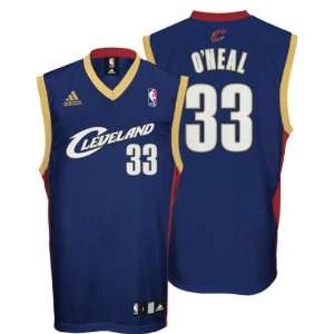 Shaquille ONeal Jersey adidas Navy Replica #33 Cleveland Cavaliers 