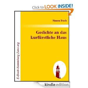   Haus (German Edition) Simon Dach  Kindle Store