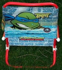 Teenage Mutant Minja Turtle Beach Chair Kids Folding  