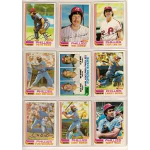  Phillies Baseball Team Set (Pete Rose) (Mike Schmidt) (Steve 