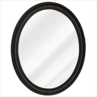 Zenith Oval Frame Mirror with Medicine Cabinet in Oil Rubbed Bronze 