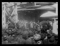   funeral this film shows most of the ceremonial portion of the funeral