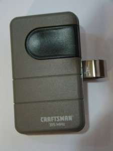 Craftsman 315MHz Remote Control for Garage Door Opener Black Button 